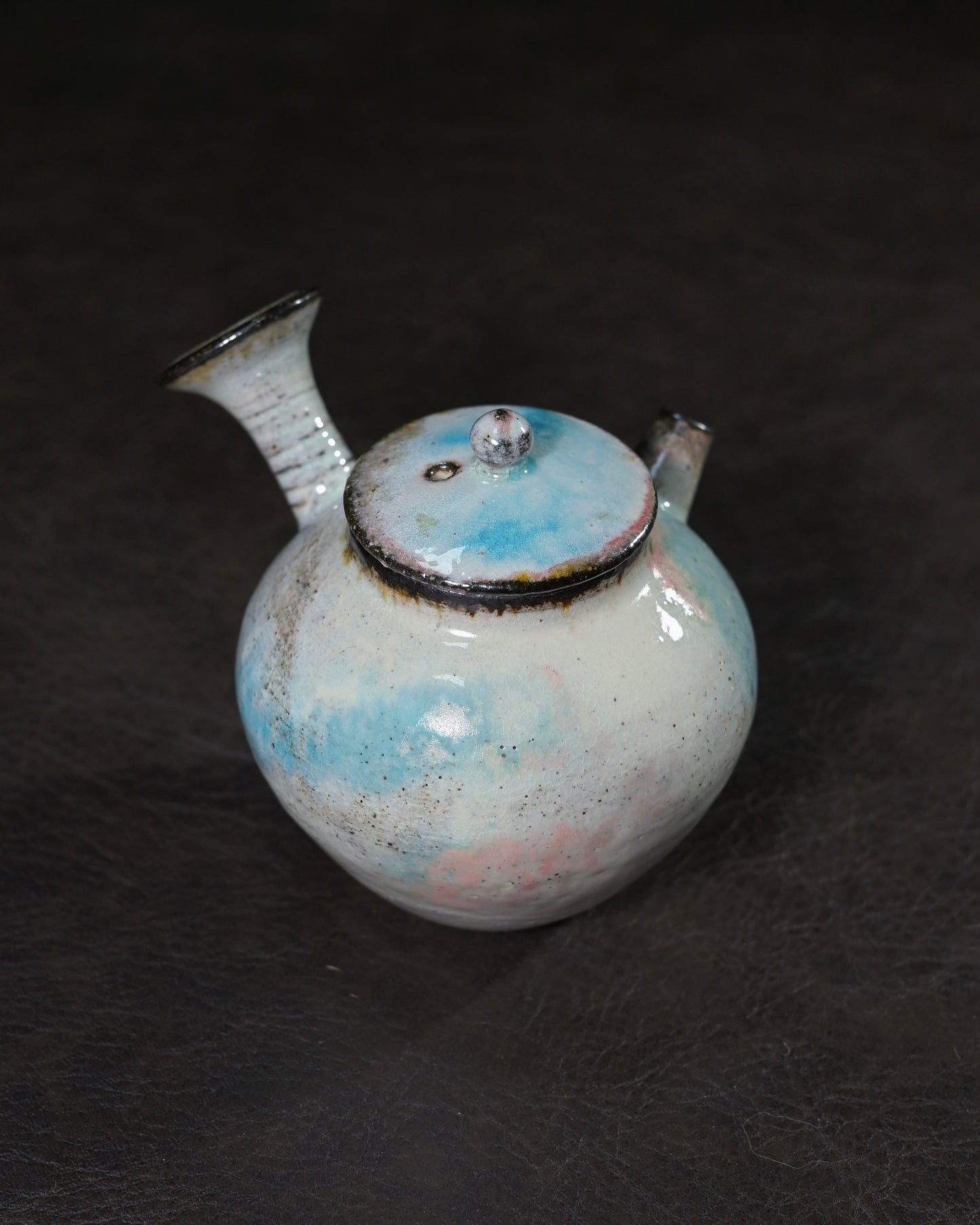 Unique Piece Wood-Fired Kohiki Side-Handle Teapot 120ml