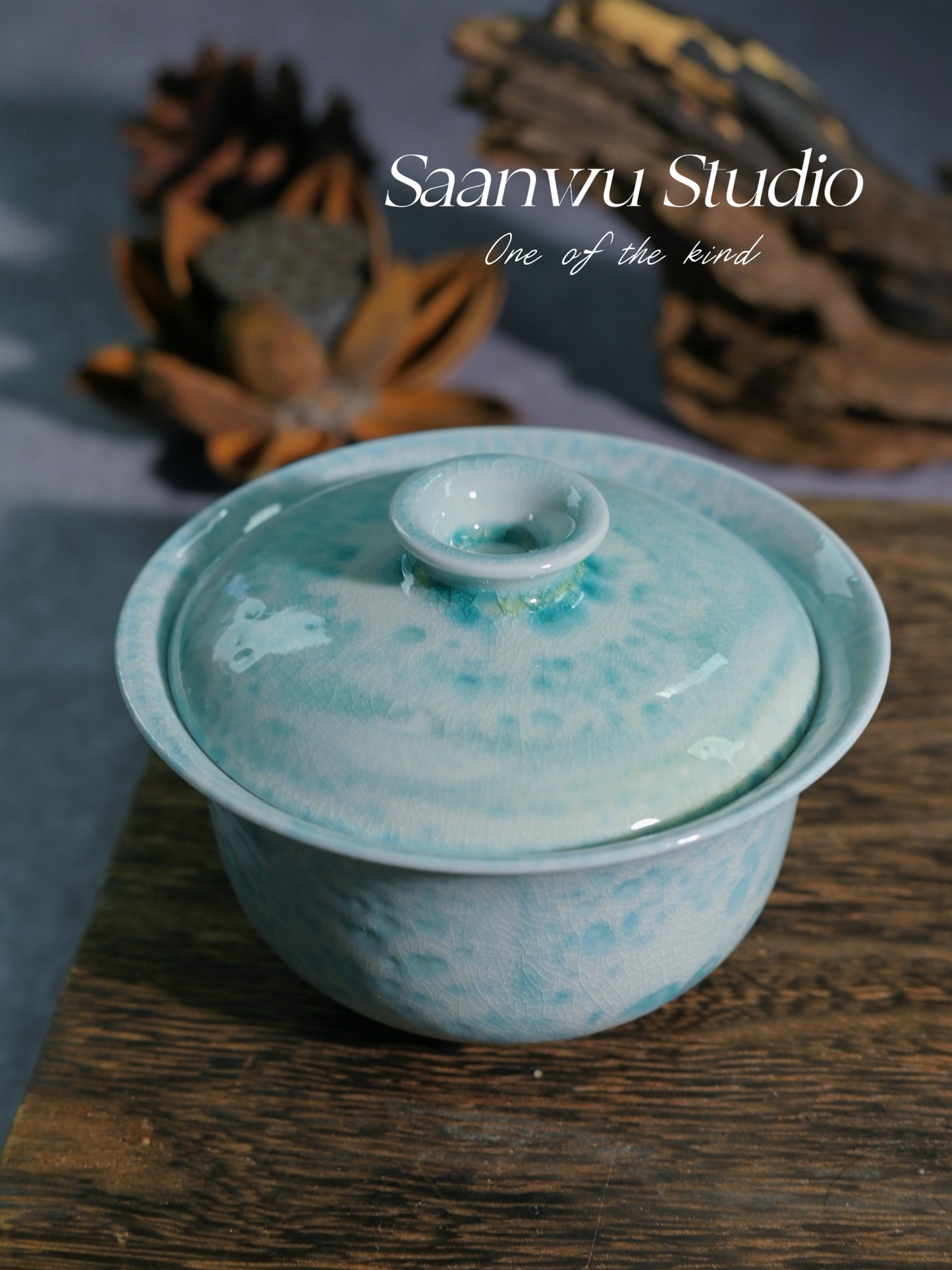 Unique Piece Handmade Soda-Fired Gaiwans 130ml