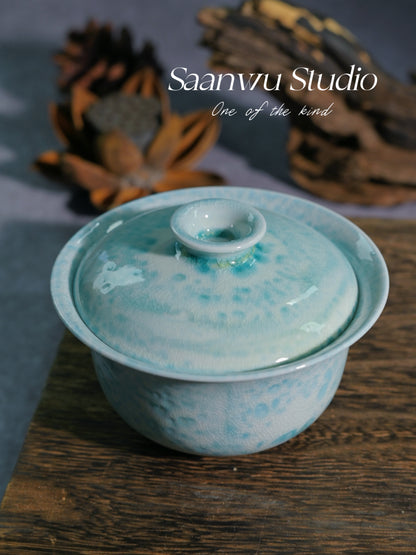 Unique Piece Handmade Soda-Fired Gaiwans 130ml