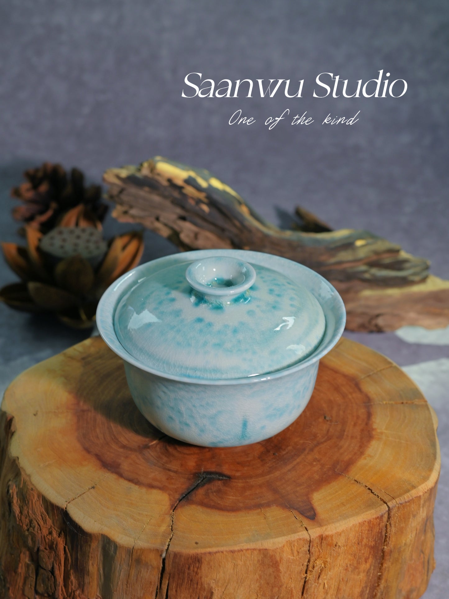 Unique Piece Handmade Soda-Fired Gaiwans 130ml