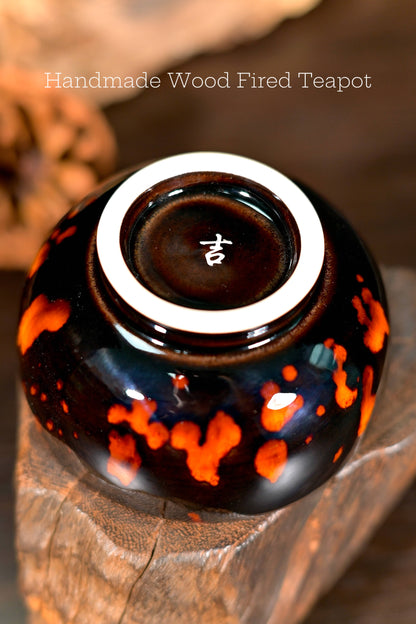 Unique Piece Jizhou Ware Tortoiseshell Glaze Handcrafted Teacup 100ml