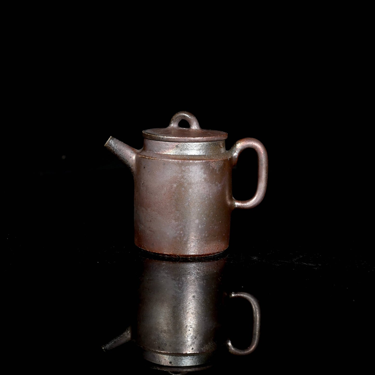 Unique Piece Handcrafted Wood-Fired Iron-Clay Jing Lan Teapot 150ml