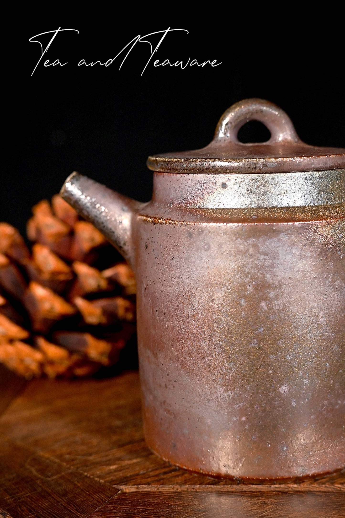 Unique Piece Handcrafted Wood-Fired Iron-Clay Jing Lan Teapot 150ml