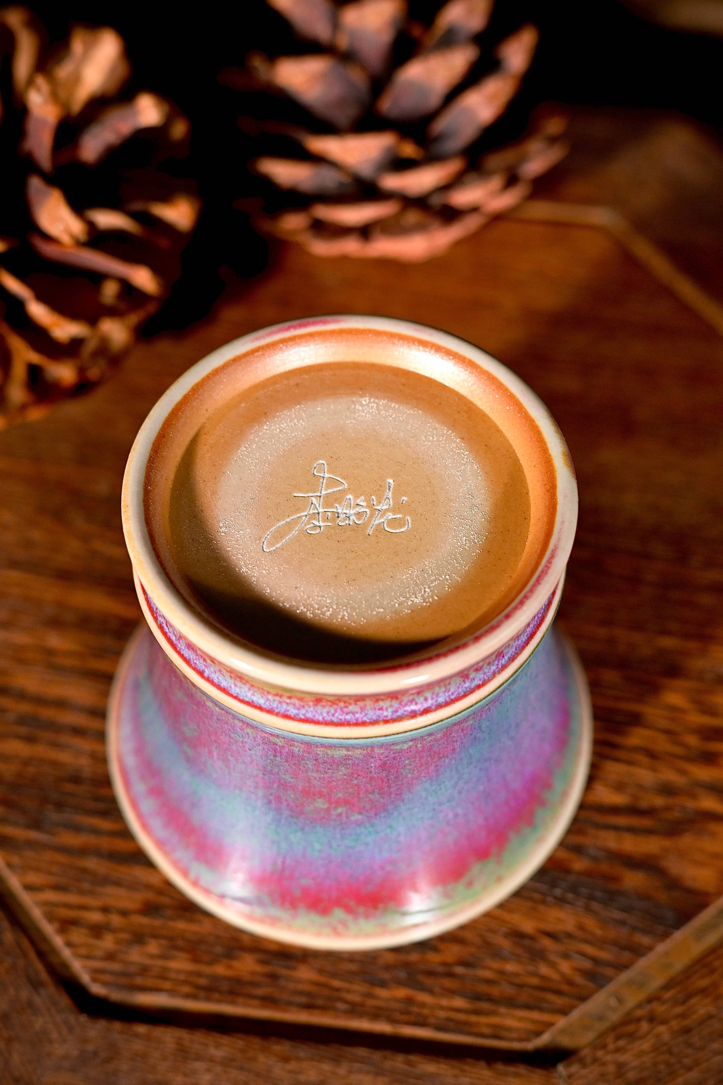 Jun Ware Transmutation Handcrafted Teacup 100ml