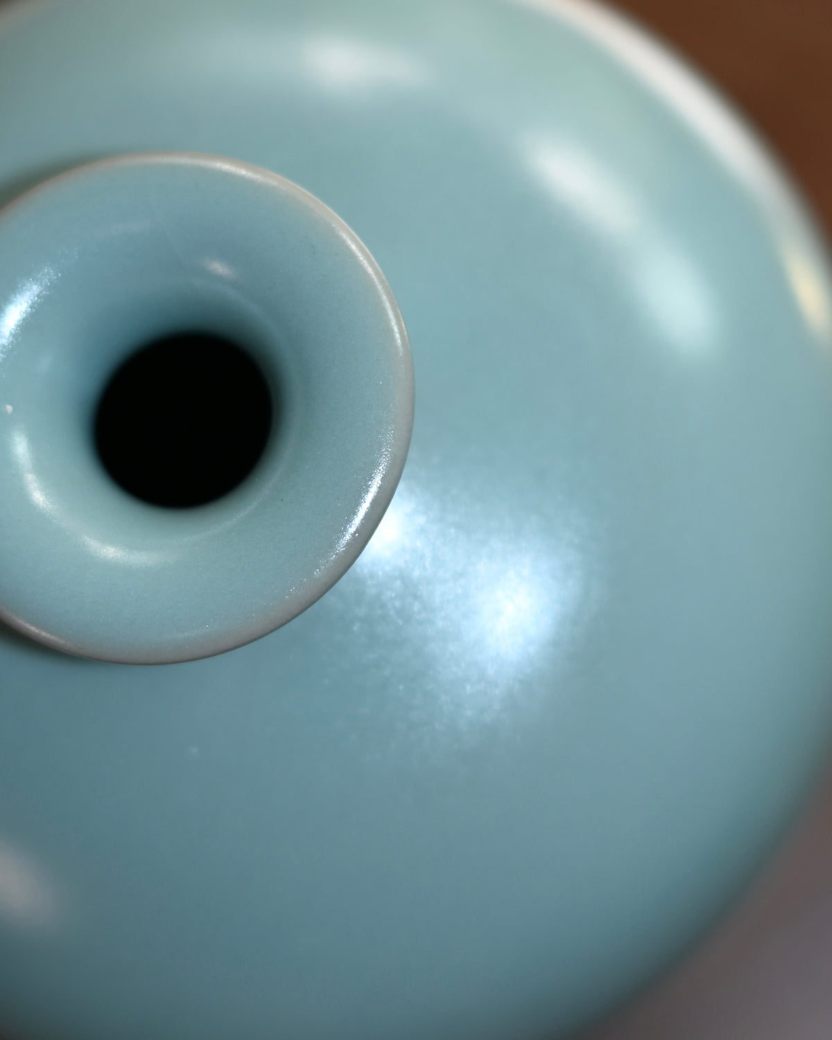 Ru Ware Sky-Blue Glaze Plum Vase