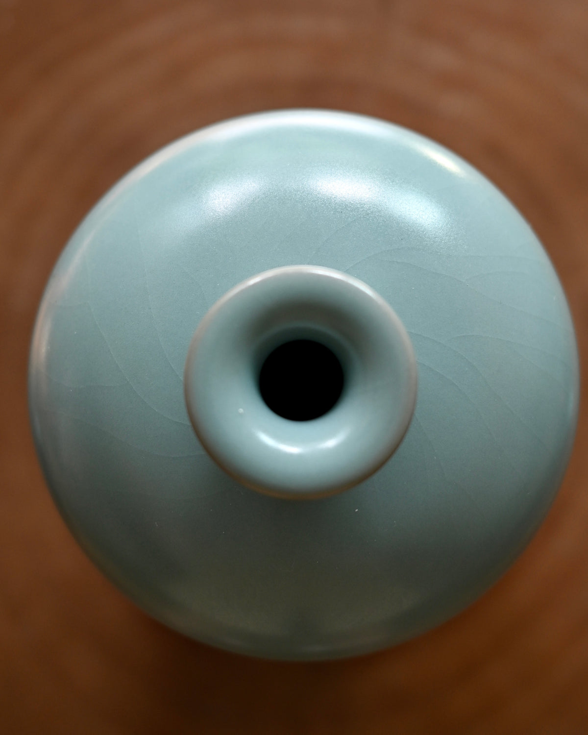 Ru Ware Sky-Blue Glaze Plum Vase