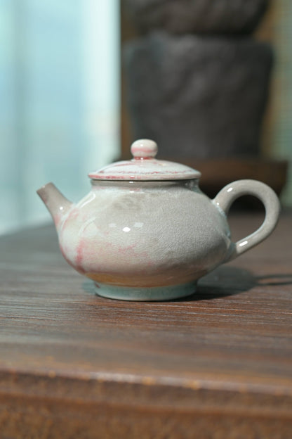 Unique Piece Wood-fired Suda-Glaze Teapot 100ml