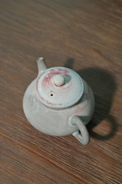 Unique Piece Wood-fired Suda-Glaze Teapot 100ml
