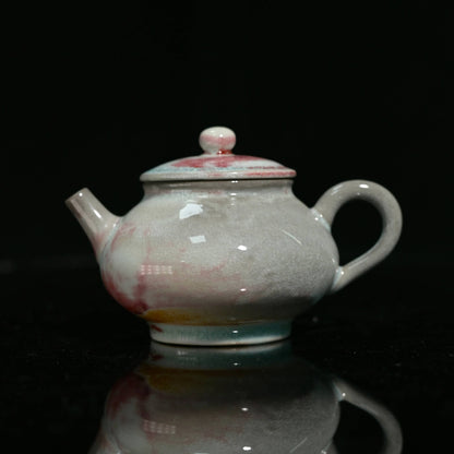 Unique Piece Wood-fired Suda-Glaze Teapot 100ml