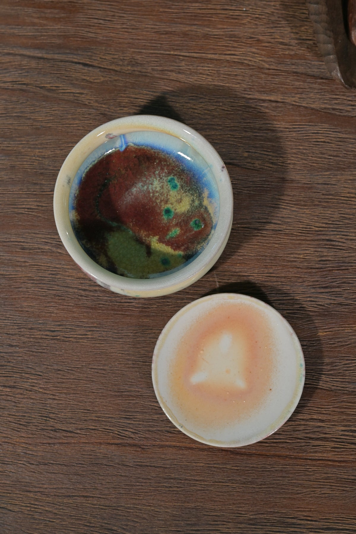 Théière Poire en Terre Cuite Fer Forgé Cuite au Four à Bois Pièce Unique 180ml