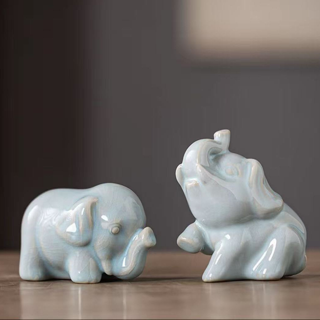 Vase Prune en Céladon Ru
