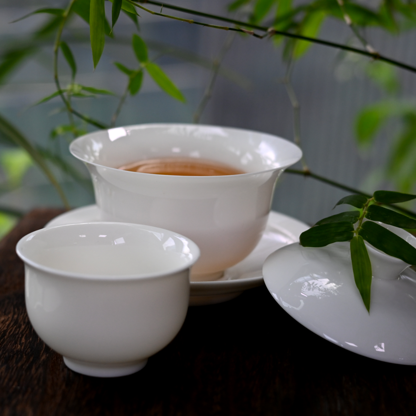 Dehua white porcelain Gaiwan (tea bowl)