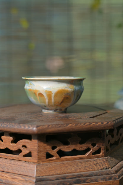 Einzigartiges Stück Jingdezhen Handgemachte Unterglasur Farbige Teetasse 80ml