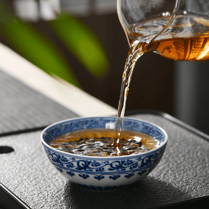 Chinese traditional hand-painted porcelain sencha cup 