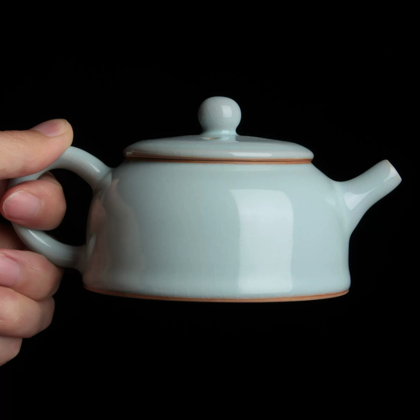 Ru Kiln Sky-Cyan "Azure Sky" 10-Piece Gongfu Tea Set