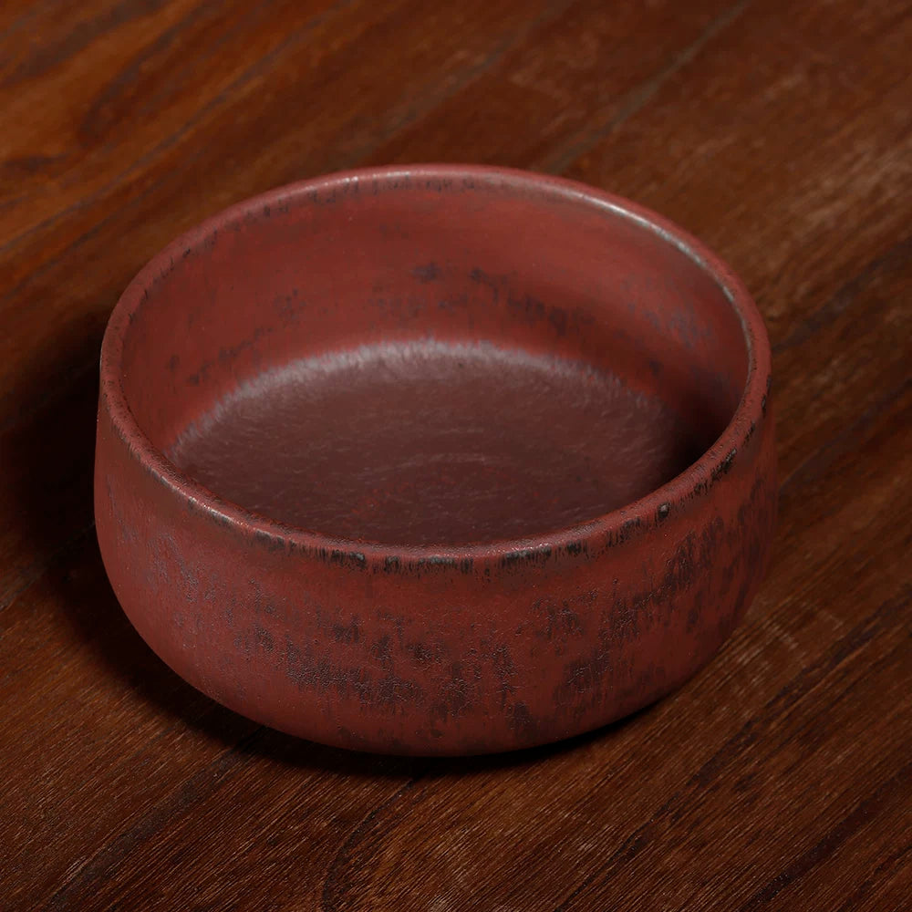 Jun Ware Charcoal-Fired Gilded Bronze Meditation Teacup 150ml