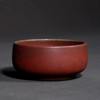 Jun Ware Charcoal-Fired Gilded Bronze Meditation Teacup 150ml