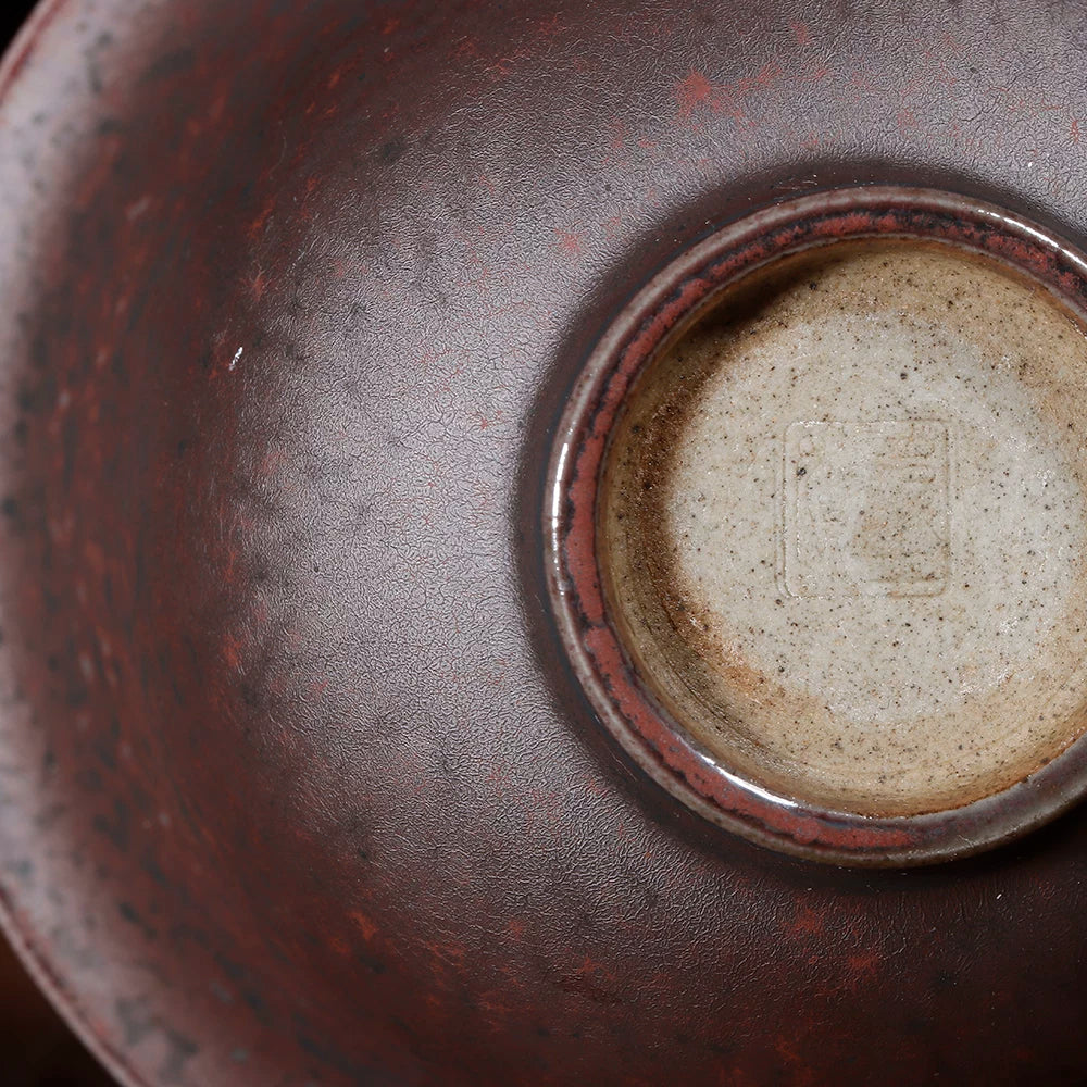 Jun Ware Charcoal-Fired Gilded Bronze Gaiwan 150ml
