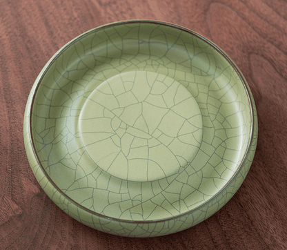12-teiliges Longquan Celadon Ge-Brennerei Tee-Set