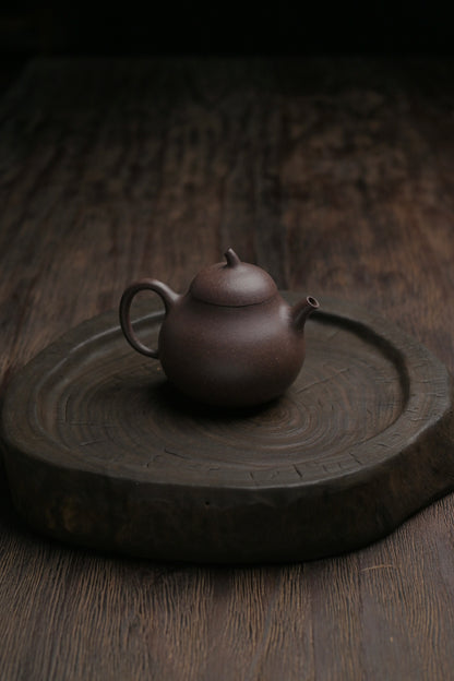 Eggplant melon Yixing Purple Clay Zisha teapot