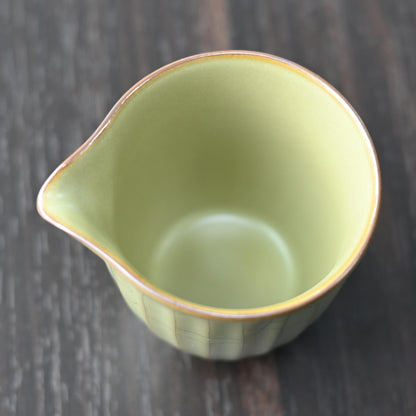 Celadon-Ge Kiln Teekanne (Fairness-Becher) Rissmuster Teekanne