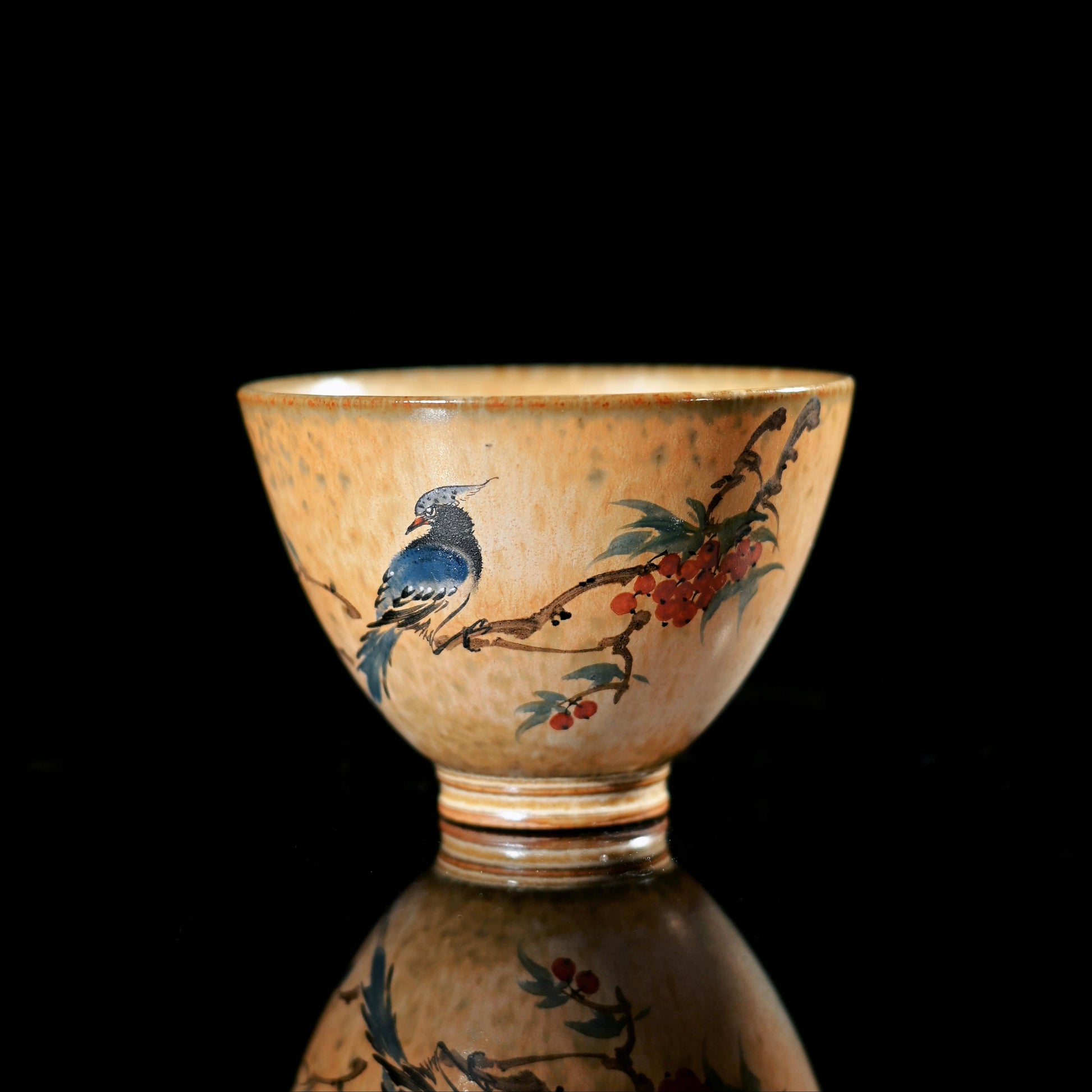 Eastern aesthetic teaware embodying classical literati painting philosophy