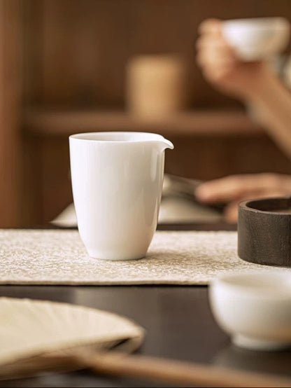Gaiwan (bol à thé) en porcelaine blanche de Dehua