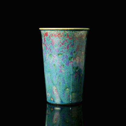 Colourful ceramic tumbler