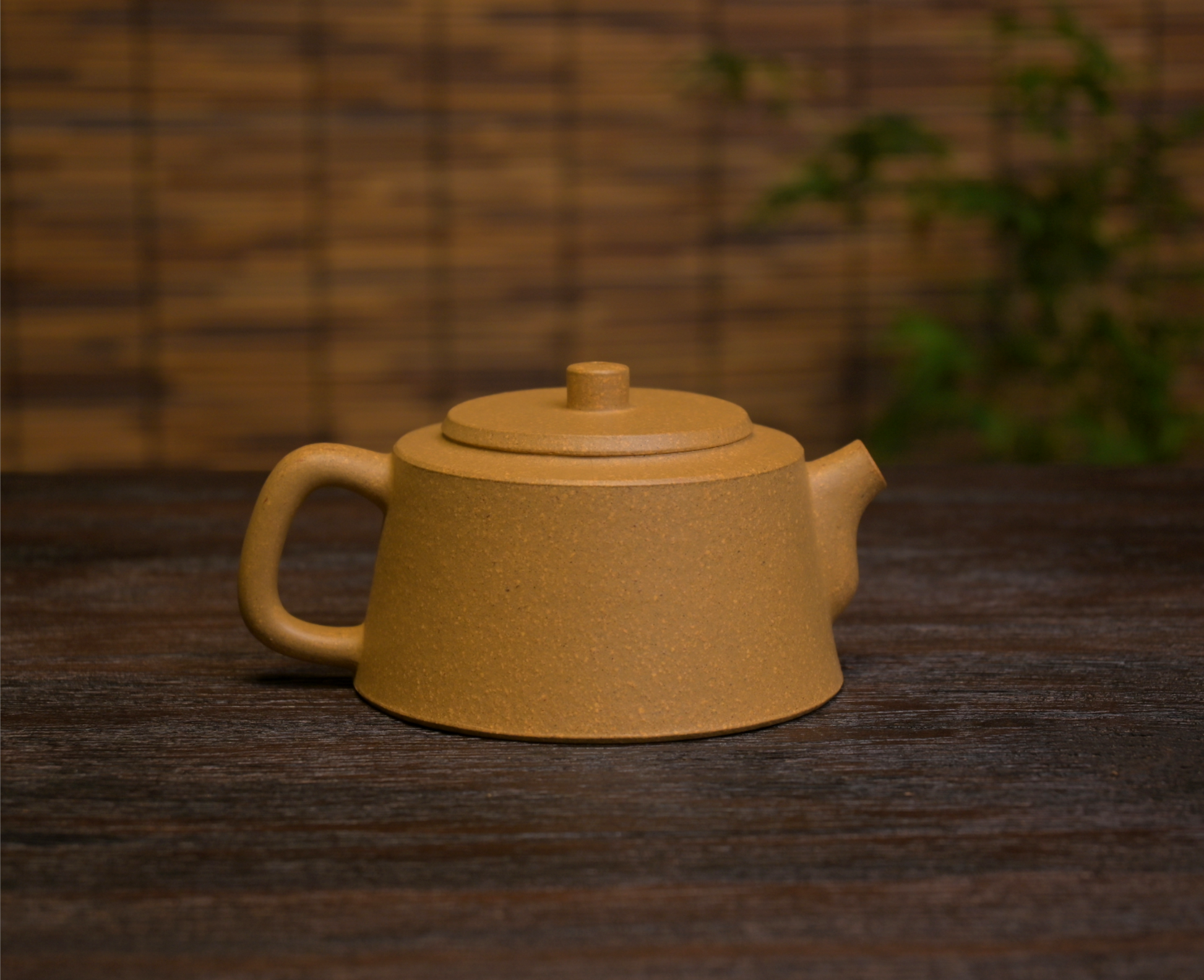 Textured surface Yixing teapot with 150ml capacity, combining traditional craftsmanship with functional design