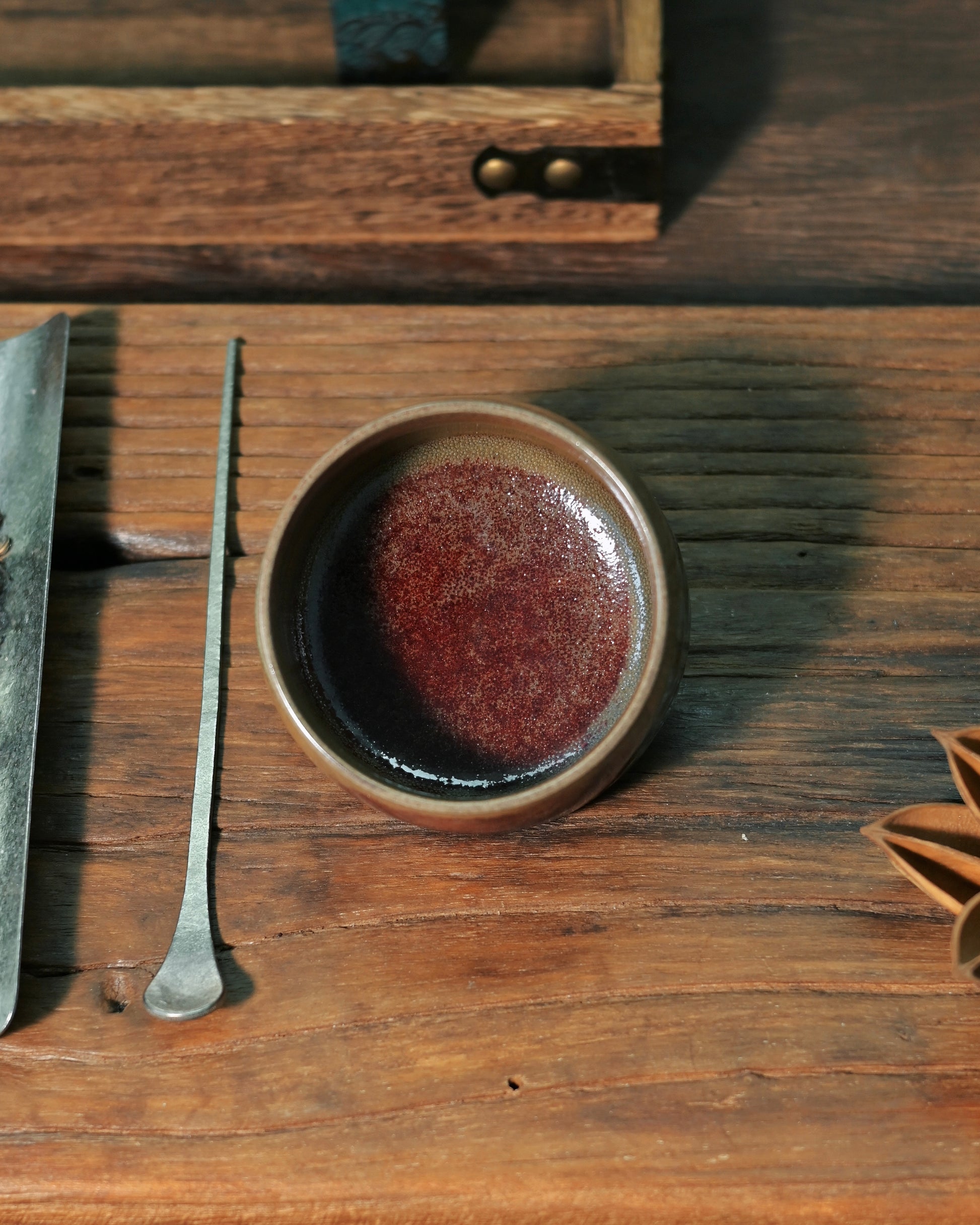 Hand-carved three-dimensional mountain pattern symbolizing majestic natural landscapes