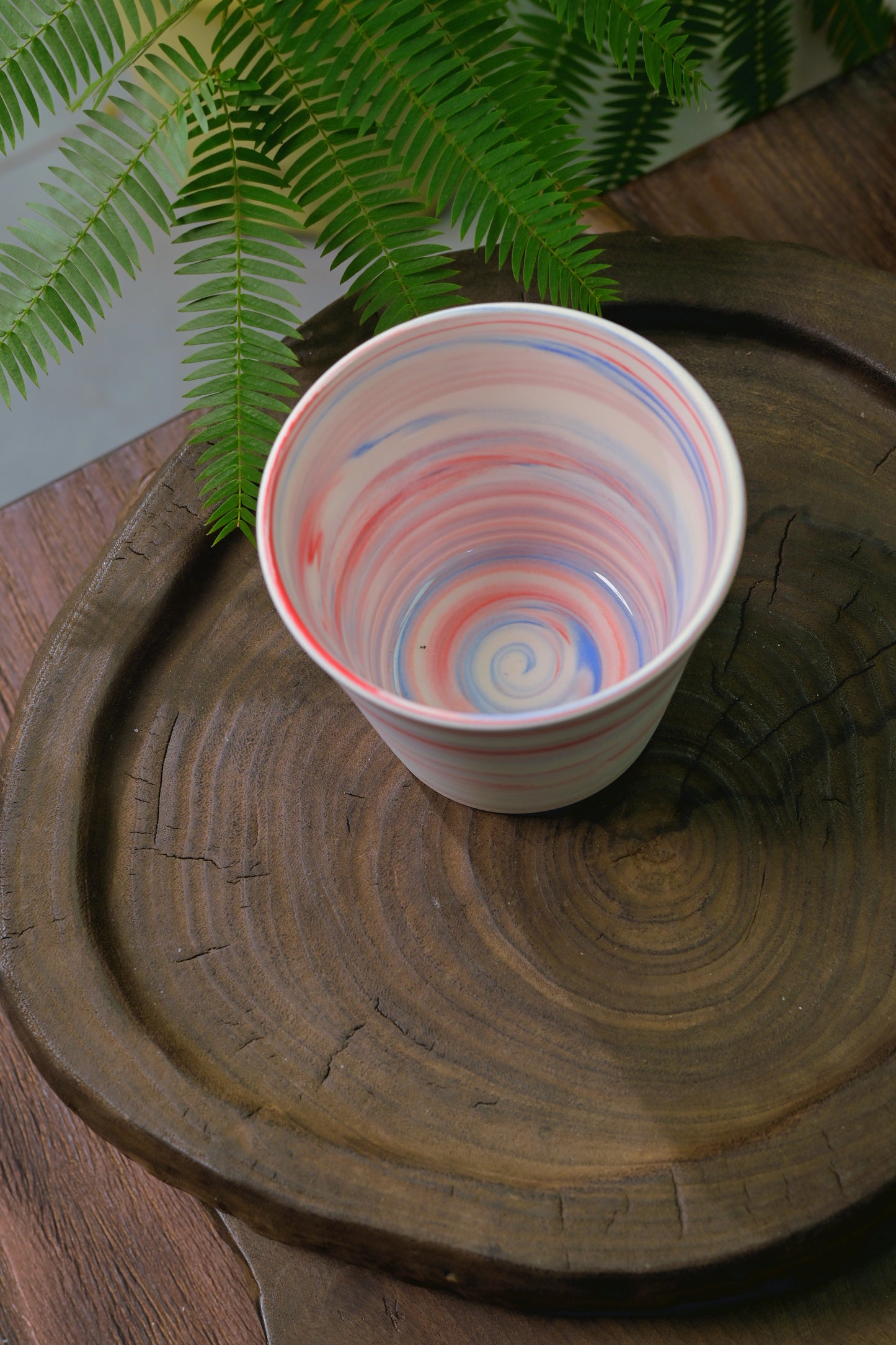 Unique Piece Handmade Alpine Strata Coffee Cup 250ml