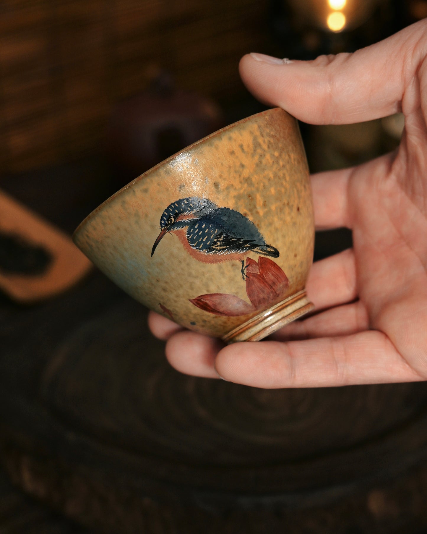 High temperature 1300°C glaze firing ensuring durable and luminous surface finish
