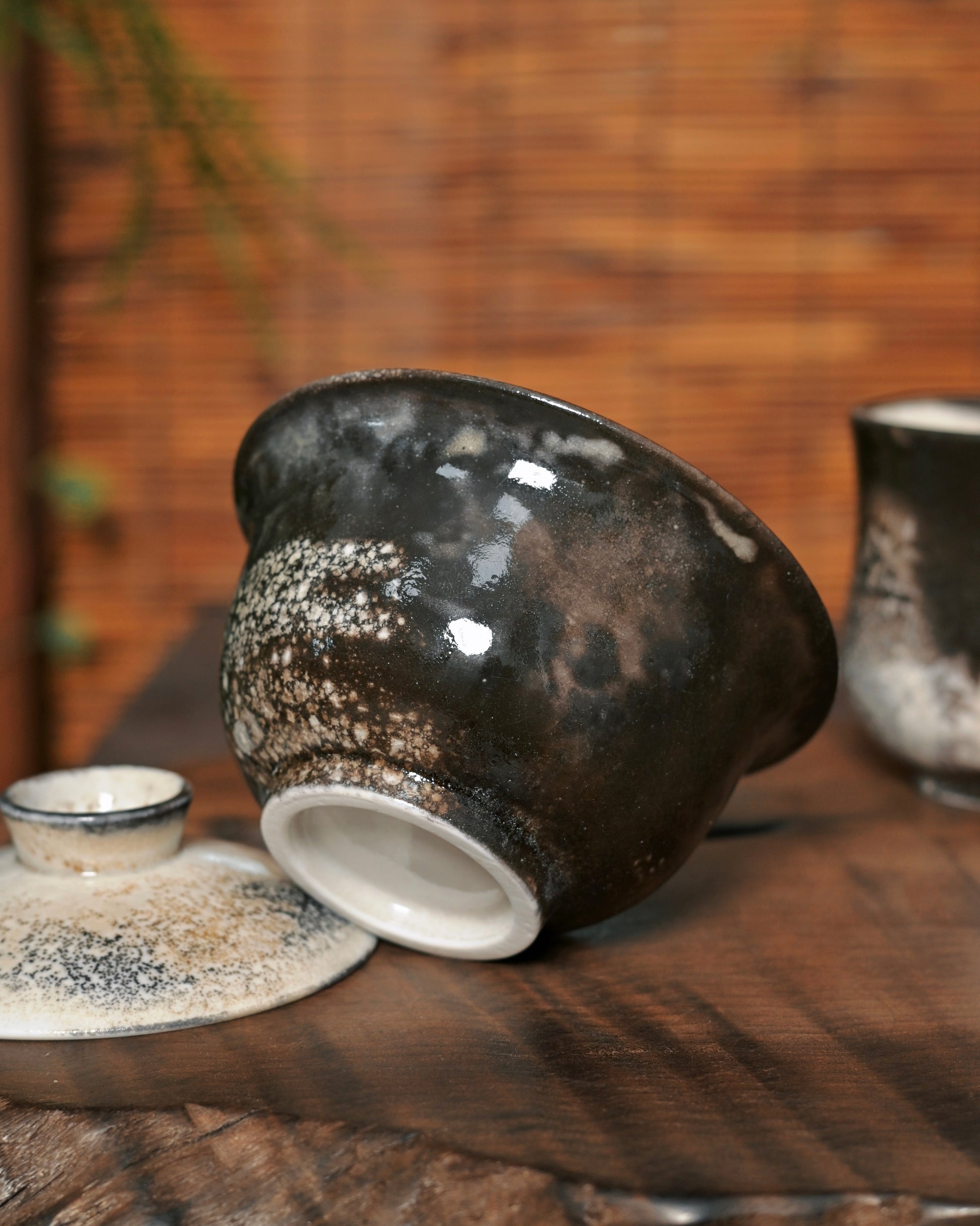 High-white clay tea ensemble fired at 1300°C achieving durable food-safe ceramic quality