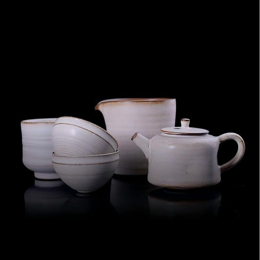 Wabi-Sabi "Kohiki" Teapot Set