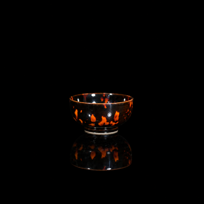 Unique Piece Jizhou Ware Tortoiseshell Glaze Handcrafted Teacup 100ml