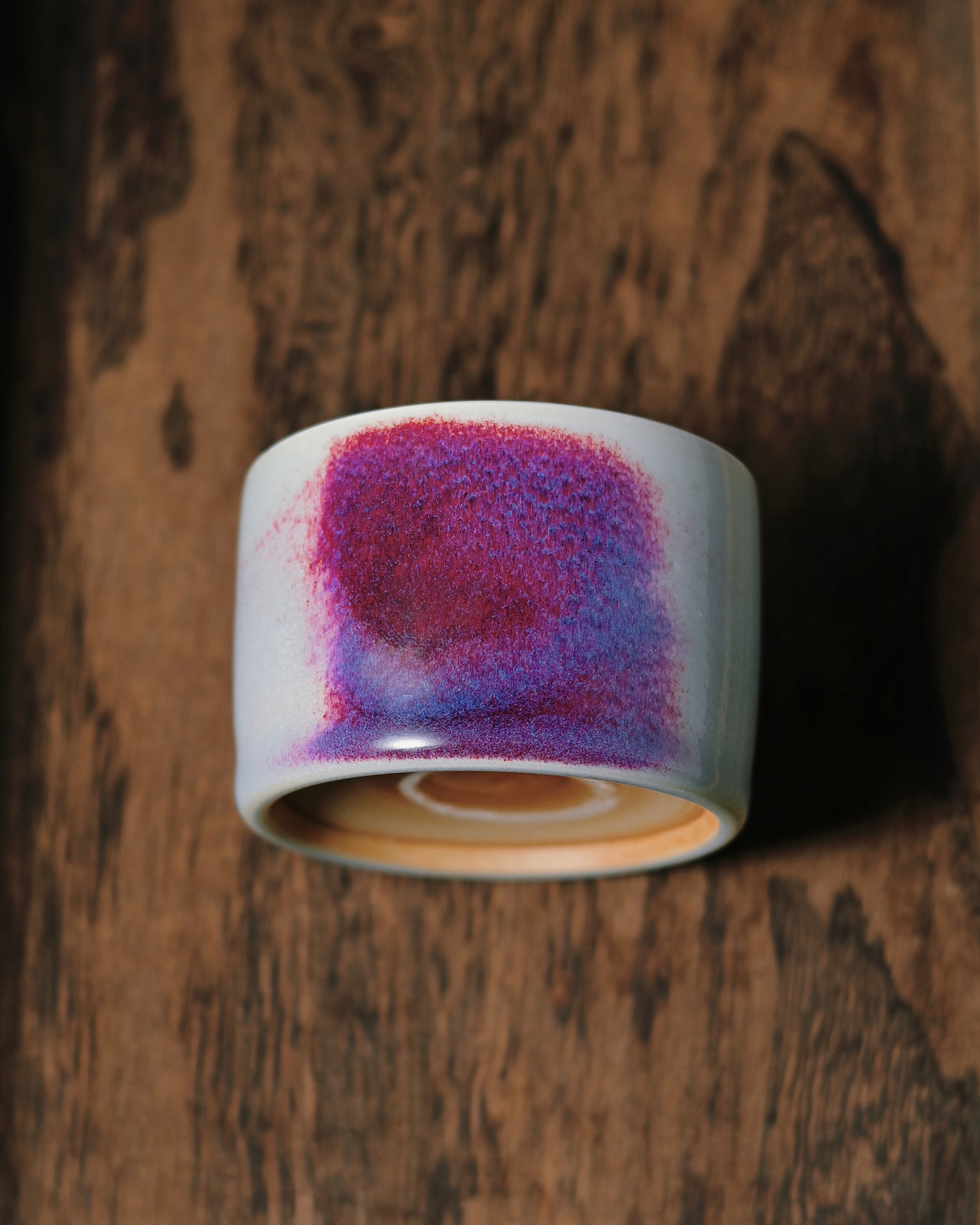 Weighted ceramic tea bowl engineered for balanced handfeel and mindful tea rituals