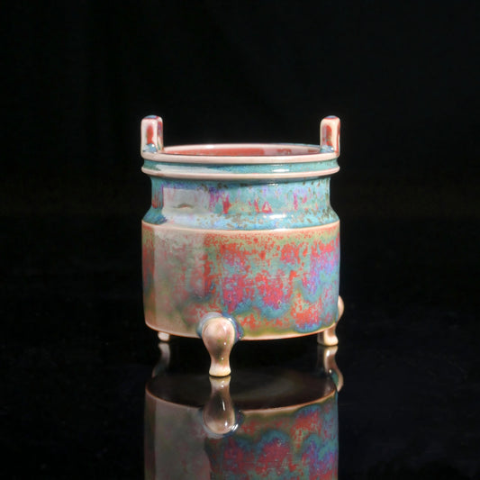 Chinese Jun Kiln Ceramic incense stick burner