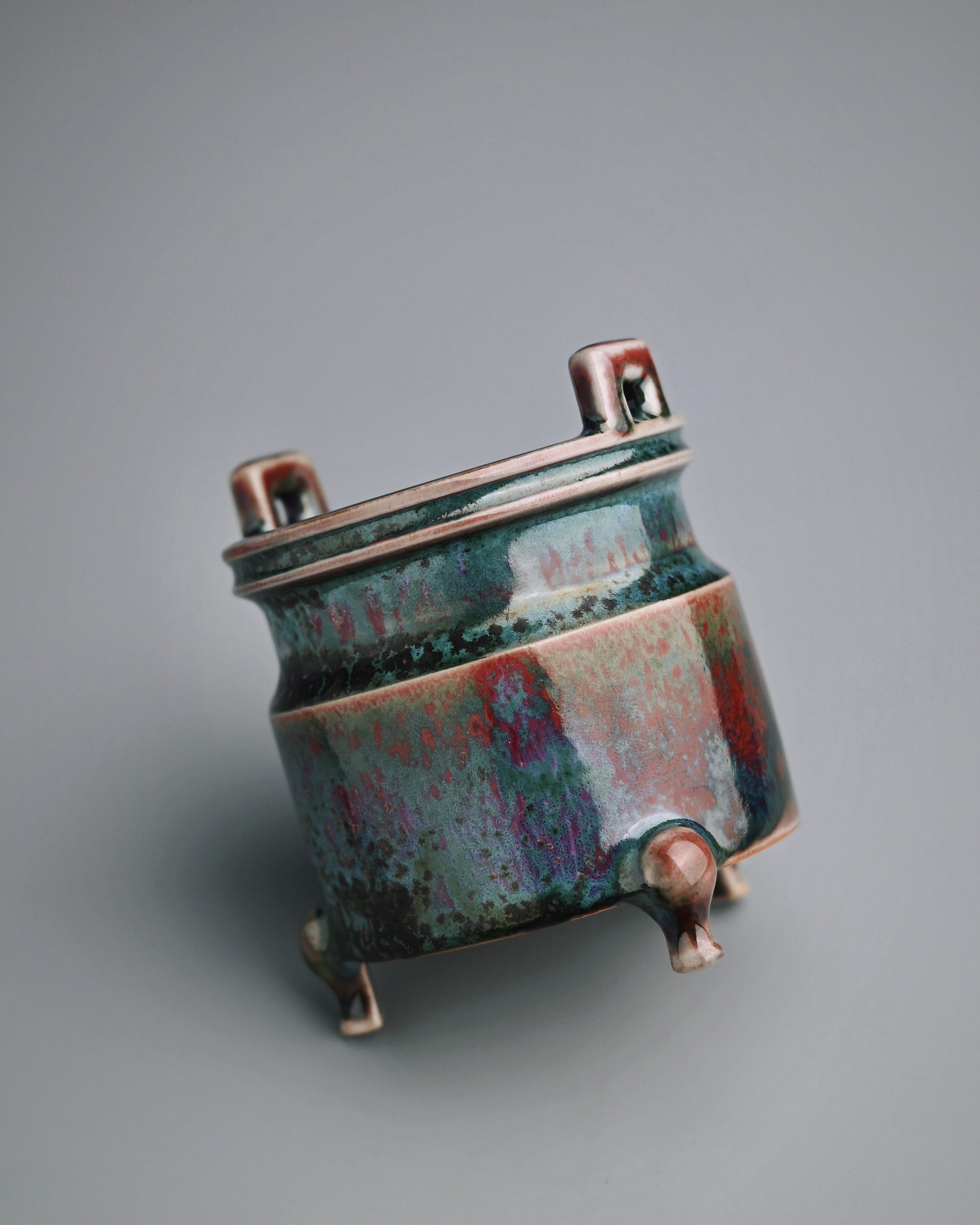 Ceramic burner for incense sticks