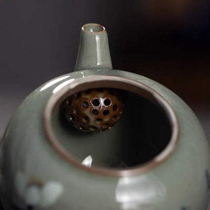 Multi-color underglaze decoration preserving vibrant hues beneath transparent ceramic glaze