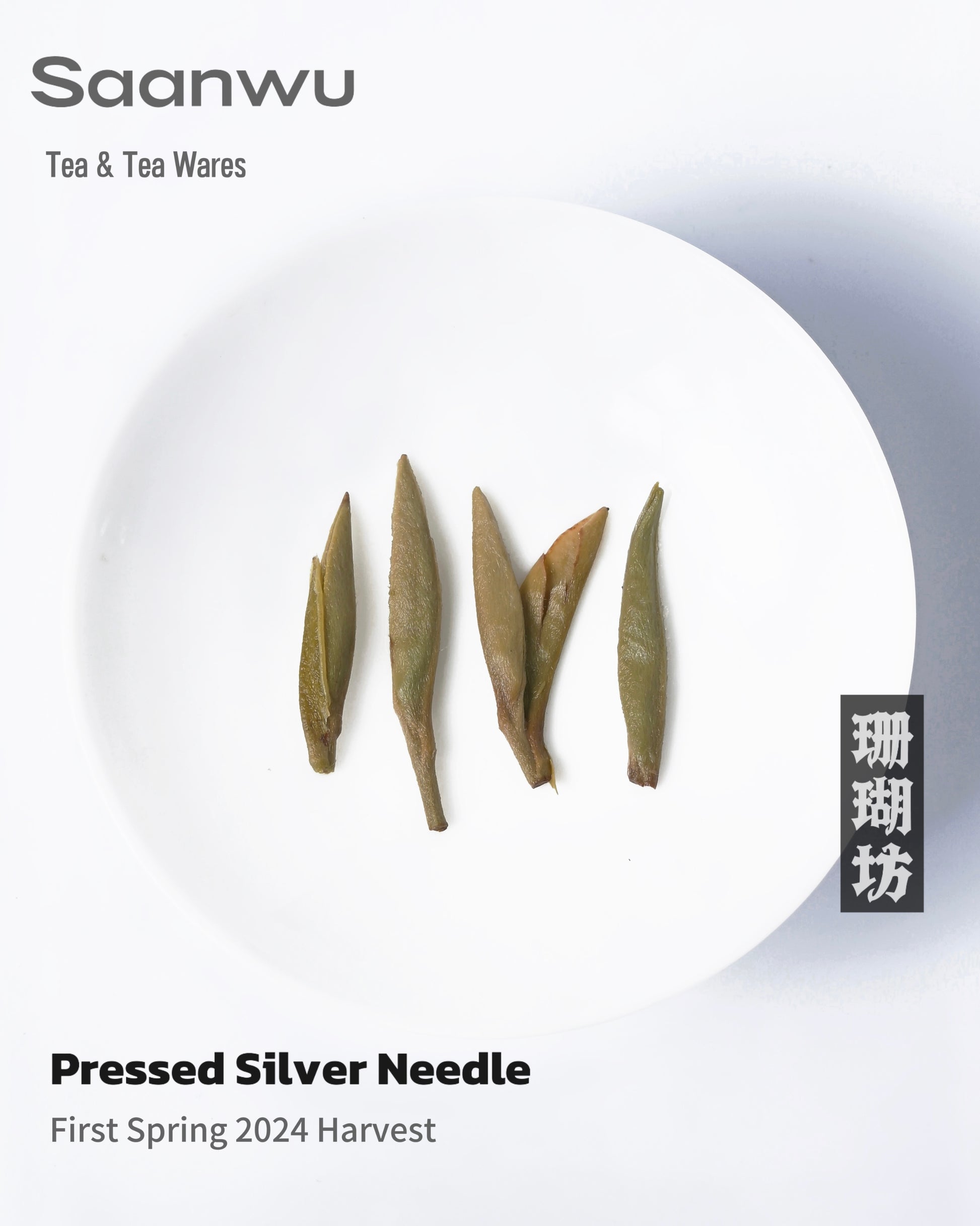 2024 White Tea Cube – Fuding Baihao Yinzhen Compressed Tea Package
