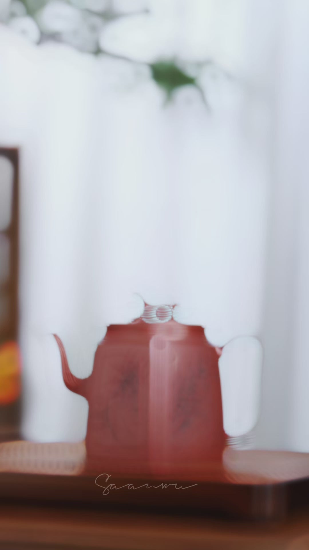Artistic handmade Yixing purple clay teapot, six-sided Jaguar edition