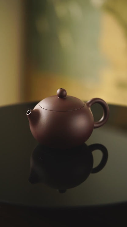 Yixing Purple Clay Zini Xishi Teapot