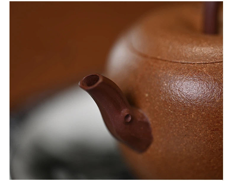 130ml Yixing apple teapot for black tea and oolong