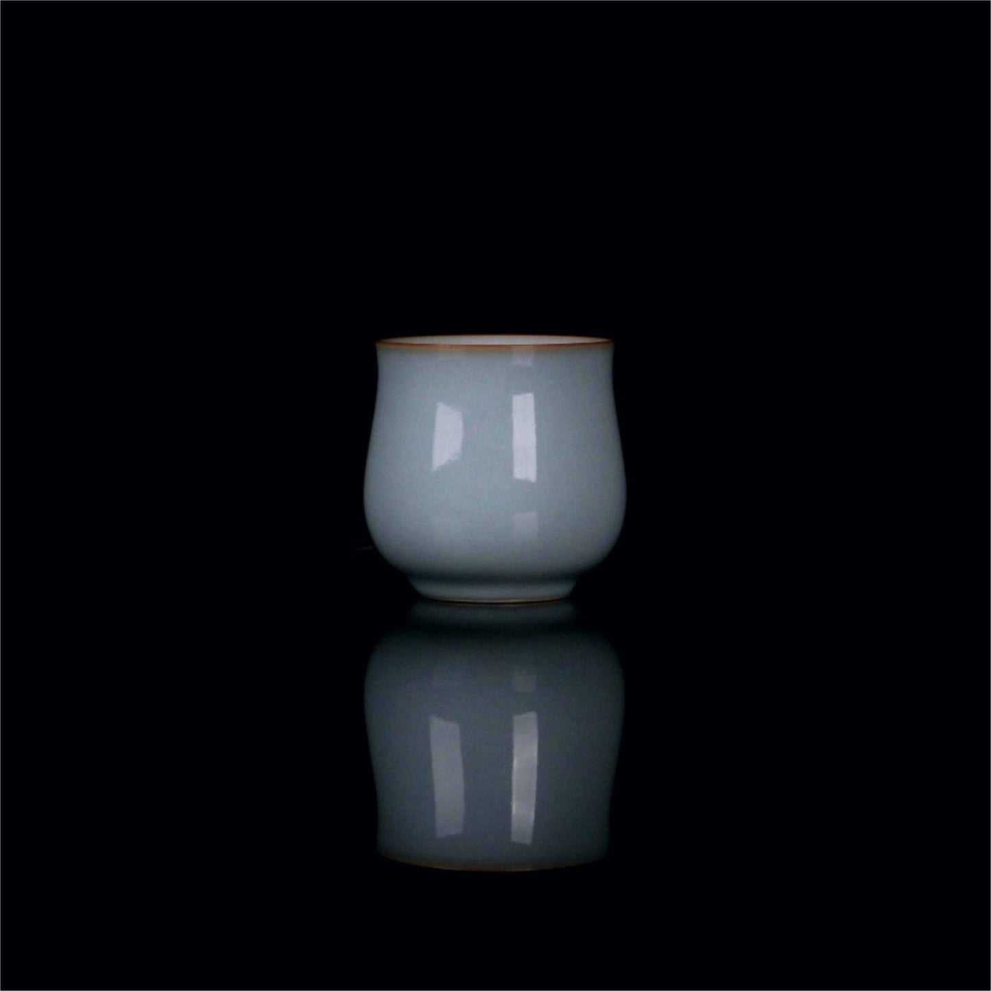 Celadon ware designed for traditional Chinese tea ceremony with harmonious proportions