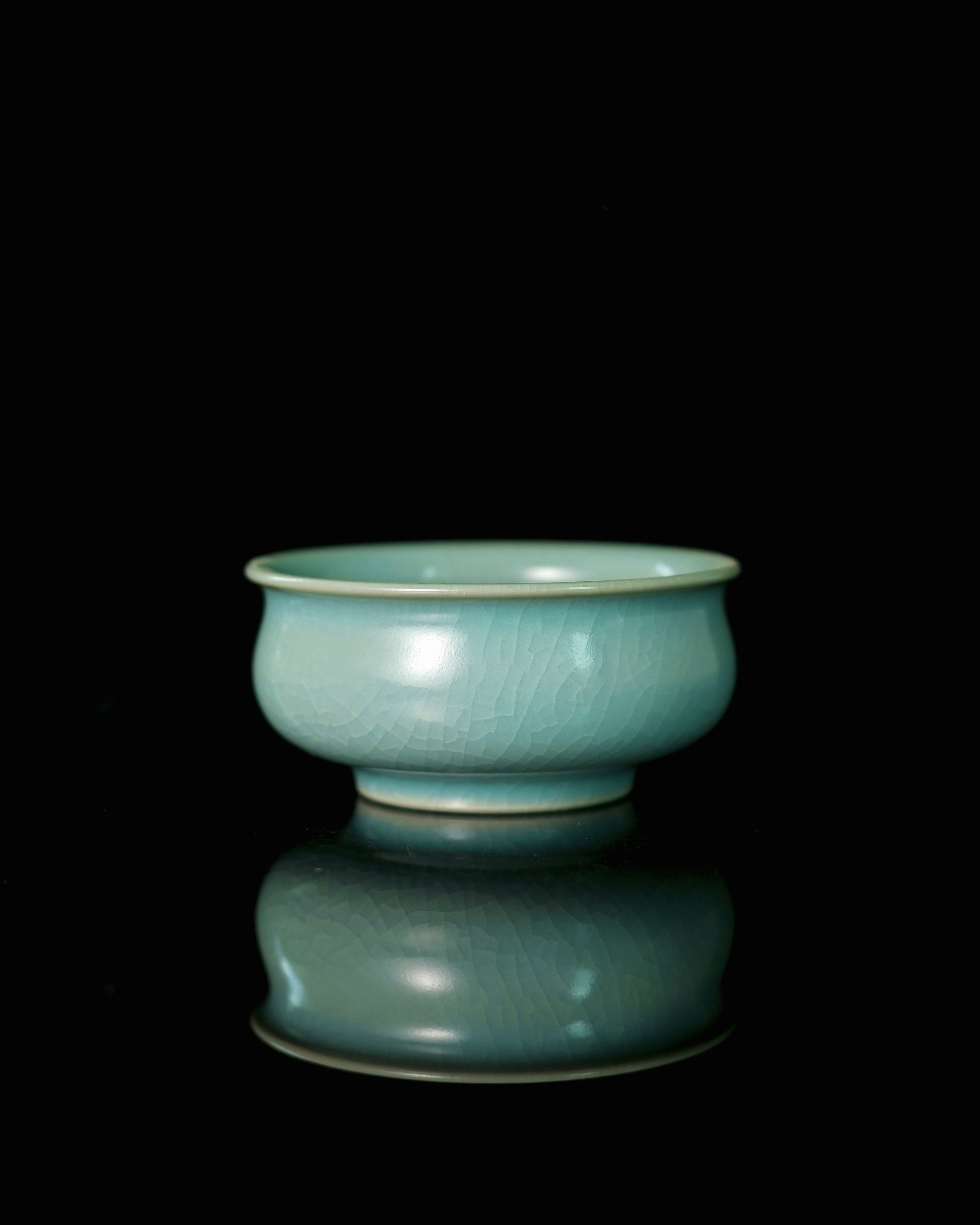 Contemporary Ru adaptation preserving classical crackle patterns while optimizing for modern tea preparation needs