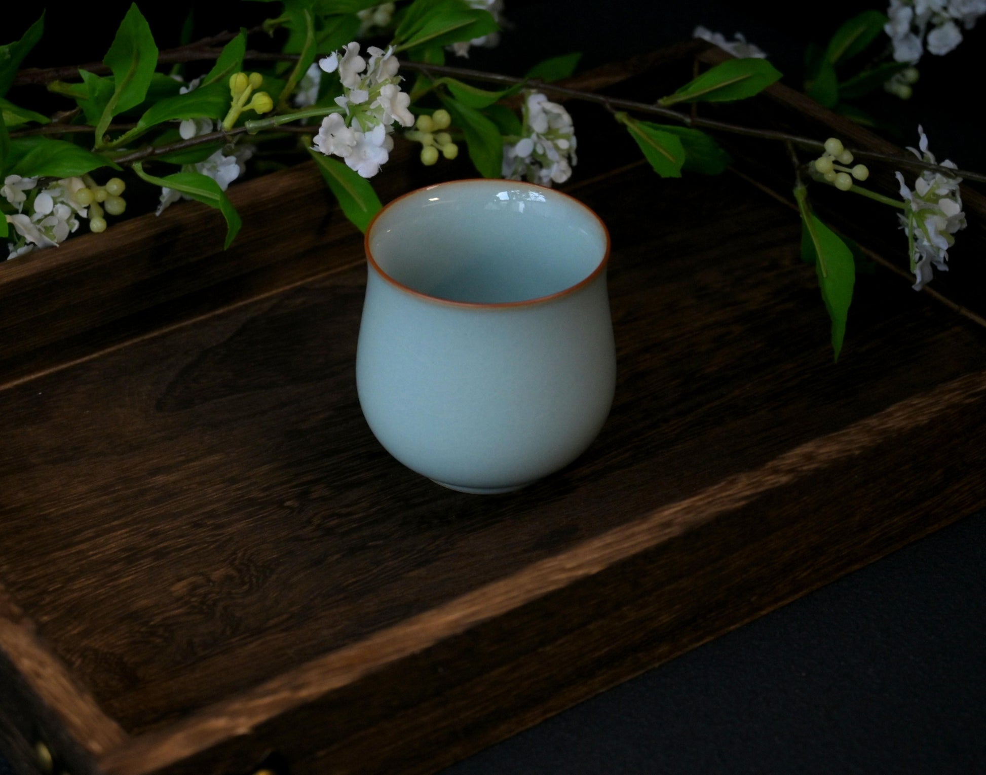 Celadon tea philosophy manifest in the quiet elegance and functional beauty of Song ware