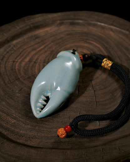 Classic Chinese Ruyao sky-blue celadon glaze created with original mineral formulations