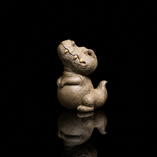 Yixing Zisha （Purple Clay） T-Rex Tea Pet