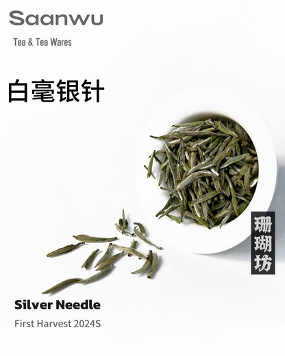 Handpicked 2024 Silver Needle White Tea – Fresh Spring Leaves