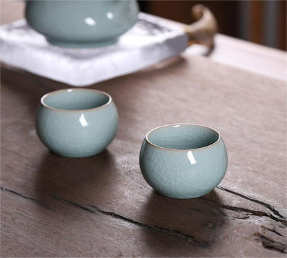 Brother kiln ceramics representing one of Song dynasty's five great official kilns
